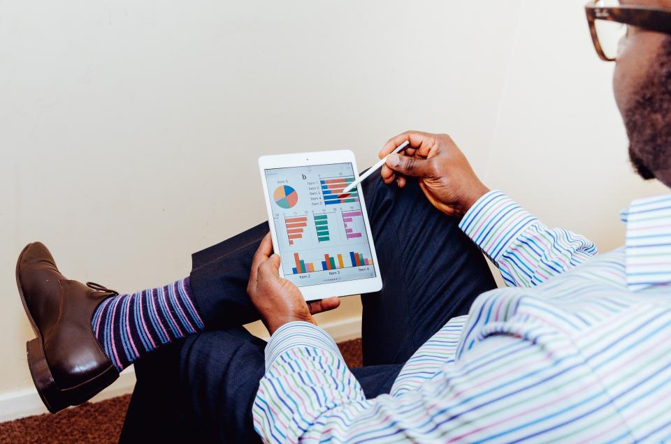 Using a tablet to do analytics