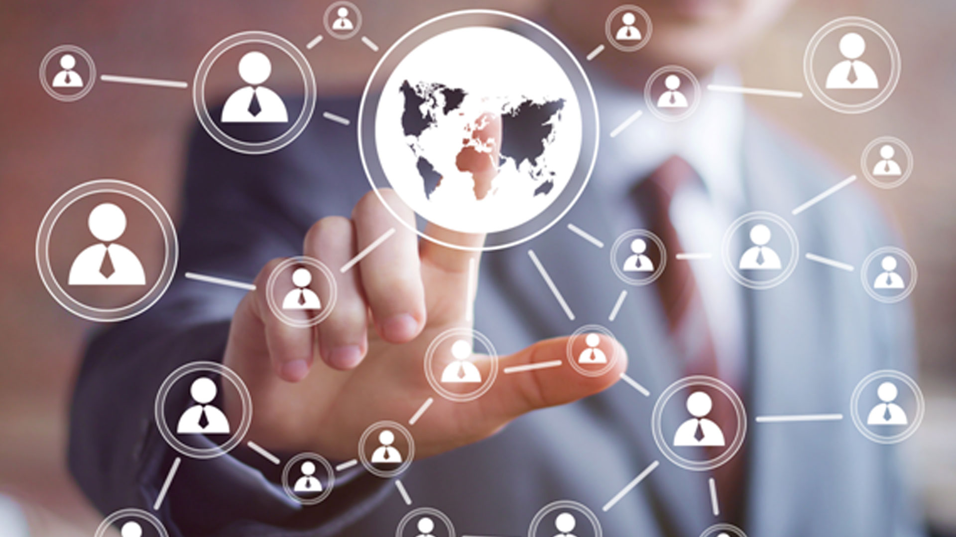 Online marketing illustration